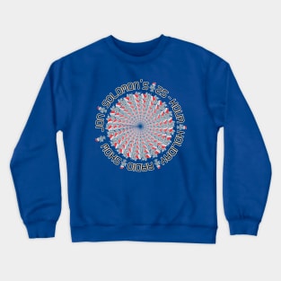 25-Hour Holiday Radio Show "all the robots" Crewneck Sweatshirt